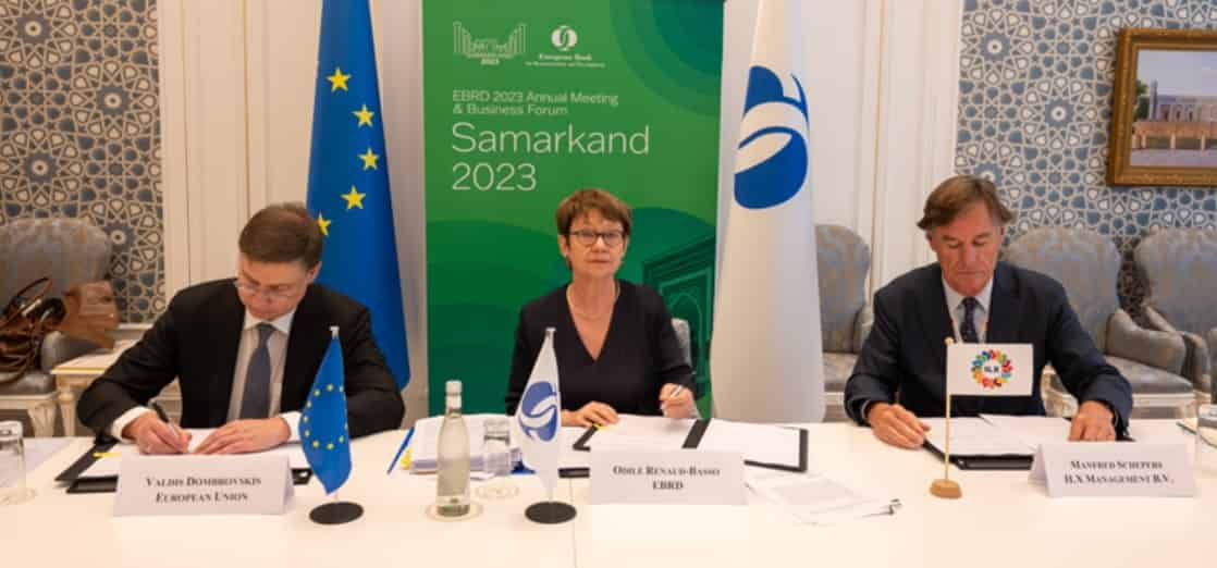 EBRD, EU, ILX to bolster private sector financing in countries of operation